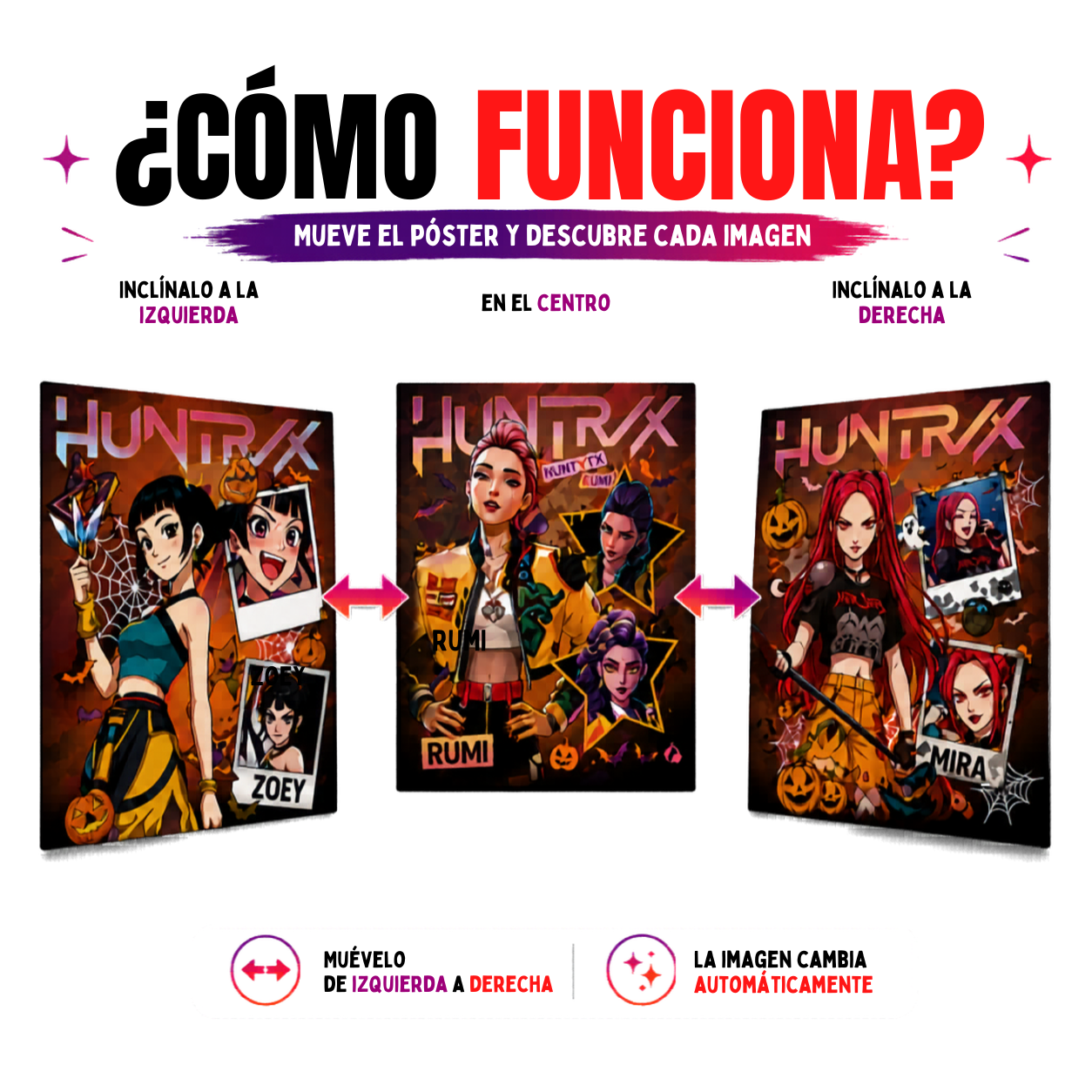 Póster lenticular 3D