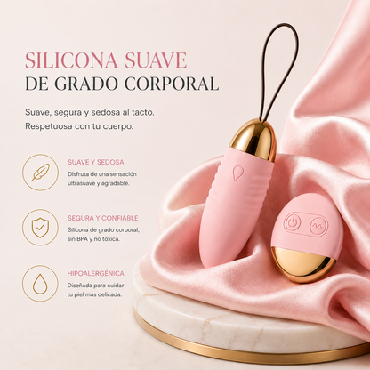 Huevo vibrador con control remoto