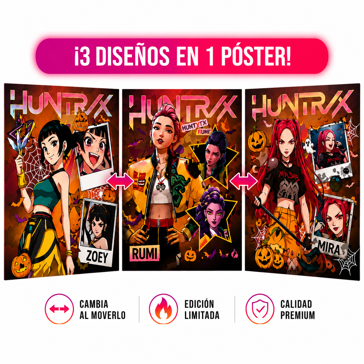 Póster lenticular 3D